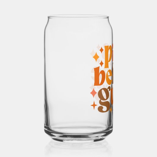 Pies voor jongens blikvorm glas (Rechts)