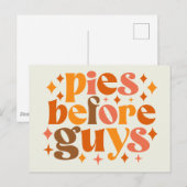 Pies voor jongens briefkaart (Voorkant / Achterkant)