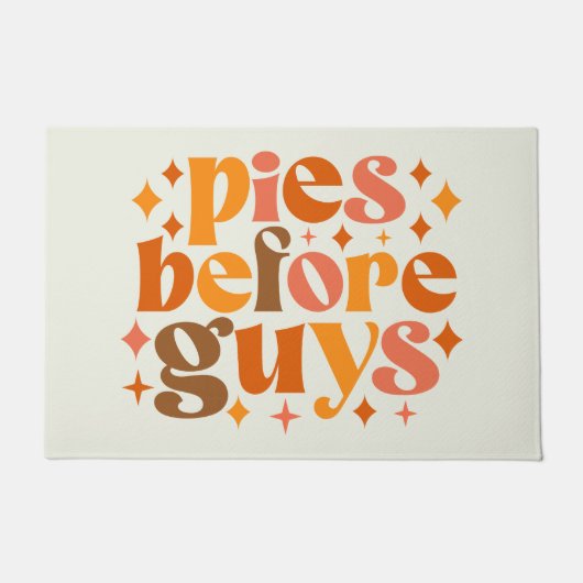 Pies voor jongens deurmat (Voorkant)