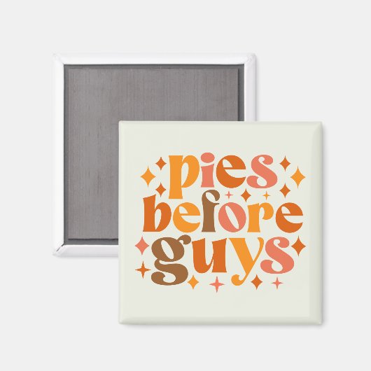 Pies voor jongens magneet (Voorkant / Achterkant)