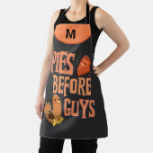 Pies Voor Jongens Monogram Leuk Humoristisch Schort (Insitu)