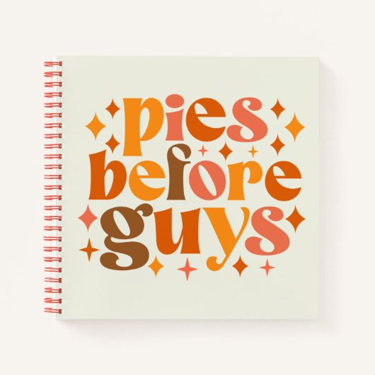 Pies voor jongens notitieboek (Voorkant)
