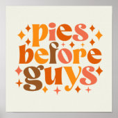 Pies voor jongens poster (Voorkant)