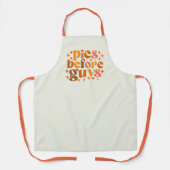Pies voor jongens schort (Voorkant)