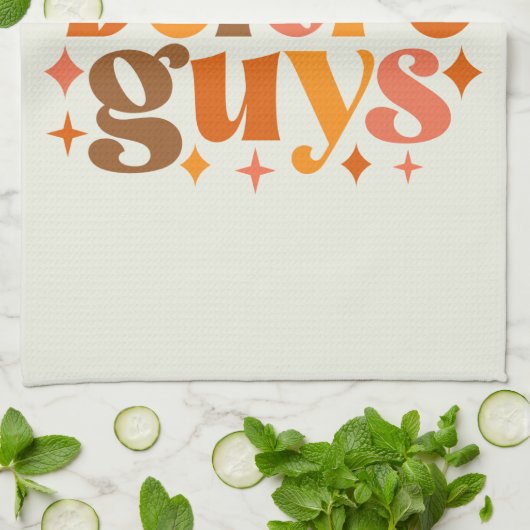 Pies voor jongens theedoek (Gevouwen)