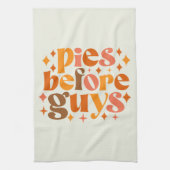 Pies voor jongens theedoek (Verticaal)