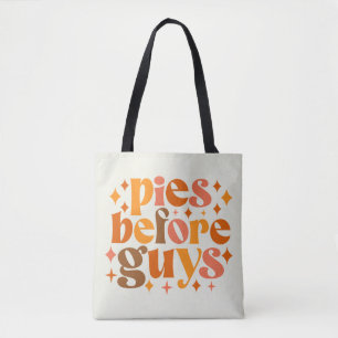Pies voor jongens tote bag