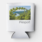 Piesport Moselle Druiven  wijnstokken Souvenir Blikjeskoeler (Voorkant)