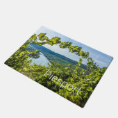 Piesport Moselle Druiven  wijnstokken Souvenir Deurmat (Schuin)