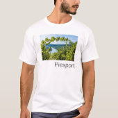 Piesport Moselle Druiven  wijnstokken Souvenir T-shirt (Voorkant)