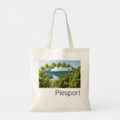 Piesport Moselle Druiven wijnstokken Souvenir Tote Bag (Achterkant)