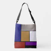 Piet houdt van Opulentie Crossbody Tas (Achterkant)