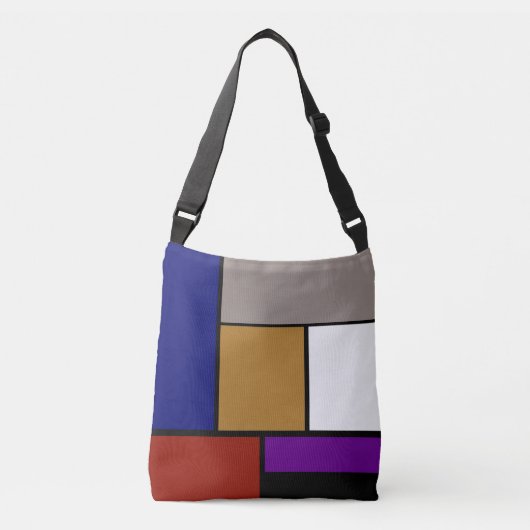Piet houdt van Opulentie Crossbody Tas (Voorkant)