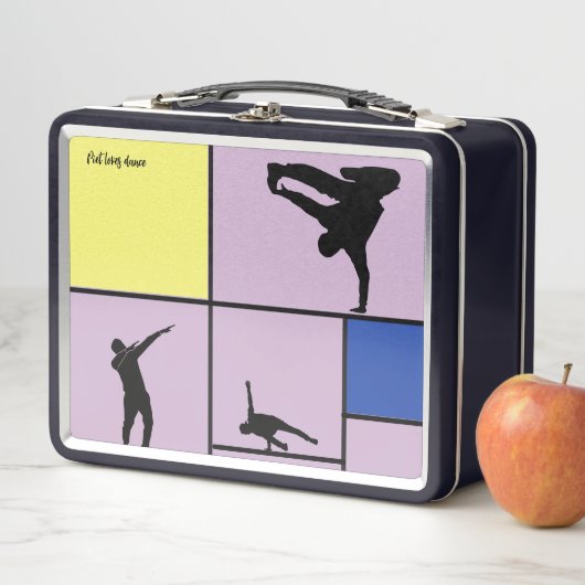 Piet Loves Dance Mondriaan Street Hip-hop Lunchbox (In situ)