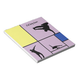 Piet Loves Dance Mondrian Street Hiphop Style Notitieblok