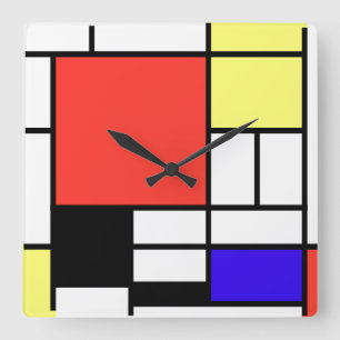 Piet Mondriaan , 1926 Samenstelling Vierkante Klok