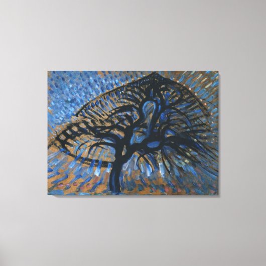 PIET MONDRIAAN APPELBLOESEM BOOM ABSTRACTE PRINT (Voorkant)