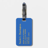 Piet Mondriaan, Avond: Rode Boom Bagagelabel (Achterkant verticaal)