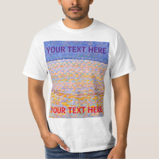 Piet Mondriaan beroemd schilderen Dune III Aangepa T-shirt
