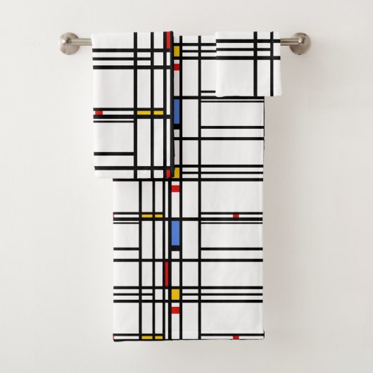Piet Mondriaan, compositie 10 Bad Handdoek (Insitu)