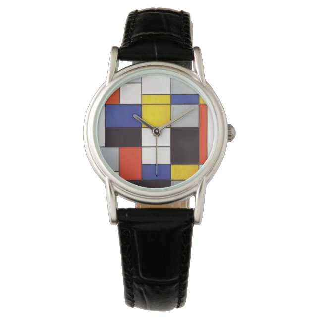 PIET MONDRIAAN - Compositie A 1923 Horloge (Voorkant)