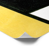 Piet Mondriaan Compositie Abstracte kunst Geometri Poster (Hoek)