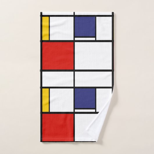 Piet Mondriaan, Compositie C Bad Handdoek (Handdoek)