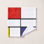 Piet Mondriaan, Compositie C Bad Handdoek (Wasdoekje)