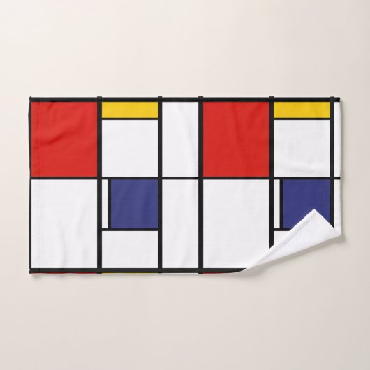 Piet Mondriaan, Compositie C Bad Handdoek (Handdoek)
