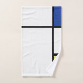 Piet Mondriaan - Compositie Geometrisch Abstract Bad Handdoek (Handdoek)