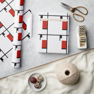 Piet Mondriaan - Compositie Geometrisch Abstract Cadeaupapier