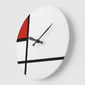 Piet Mondriaan - Compositie Geometrisch Abstract Grote Klok (Hoek)