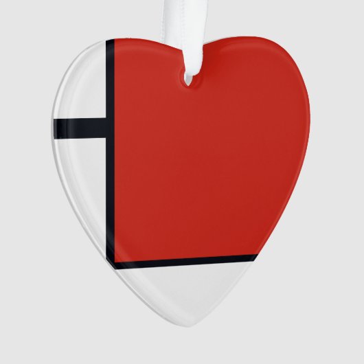 Piet Mondriaan - Compositie Geometrisch Abstract Ornament (voorkant)