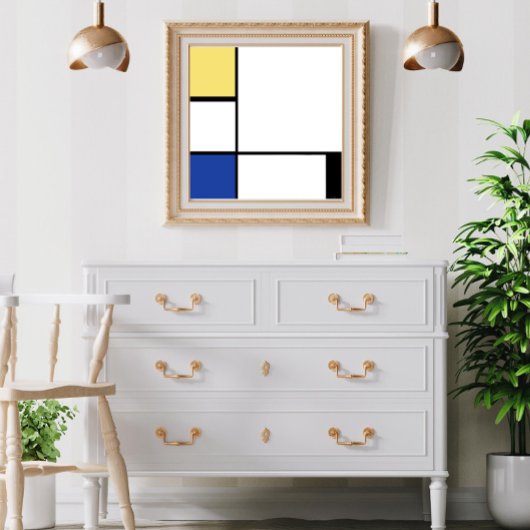 Piet Mondriaan - Compositie Geometrisch Abstract Poster