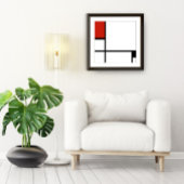 Piet Mondriaan - Compositie Geometrisch Abstract Poster