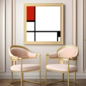 Piet Mondriaan - Compositie Geometrisch Abstract Poster