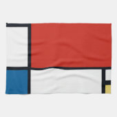 Piet Mondriaan - Compositie Geometrisch Abstract Theedoek (Horizontaal)