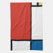 Piet Mondriaan - Compositie Geometrisch Abstract Theedoek (Verticaal)