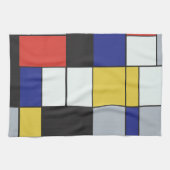 Piet Mondriaan - Compositie Geometrisch Abstract Theedoek (Horizontaal)