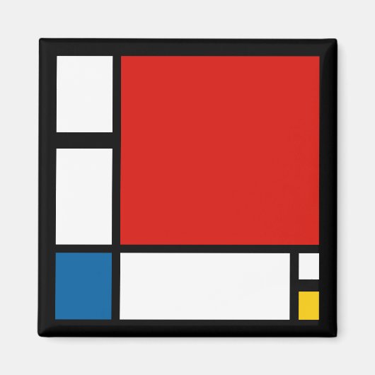 Piet Mondriaan, Compositie II Magneet (Voorkant)