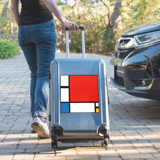 Piet Mondriaan, Compositie II Sticker (Koffer Insitu)