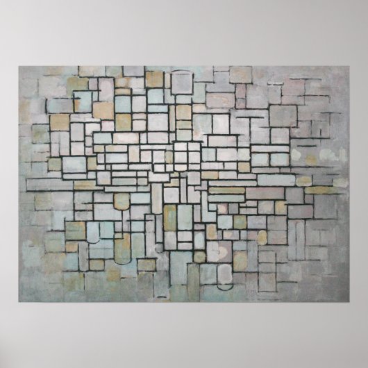 PIET MONDRIAAN - Composition No.11 1913 Poster (Voorkant)