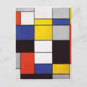 PIET MONDRIAAN - Compositon A 1923 Briefkaart (Voorkant)