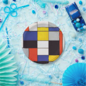 PIET MONDRIAAN - Compositon A 1923 Papieren Bordje (Feest)