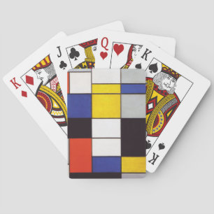 PIET MONDRIAAN - Compositon A 1923 Speelkaarten