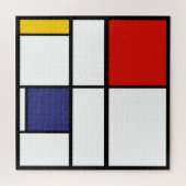 Piet Mondriaan, Grote samenstelling C Legpuzzel (Horizontaal)
