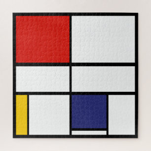 Piet Mondriaan, Grote samenstelling C Legpuzzel