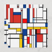 Piet Mondriaan Kaart (Voorkant / Achterkant)