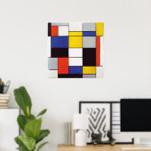 PIET MONDRIAAN - Samenstelling A 1923 Poster (Thuiskantoor)