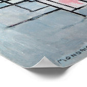 Piet Mondriaan Samenstelling nr. IV Poster (Hoek)